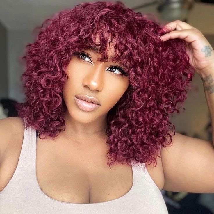 Burgundy Fringe