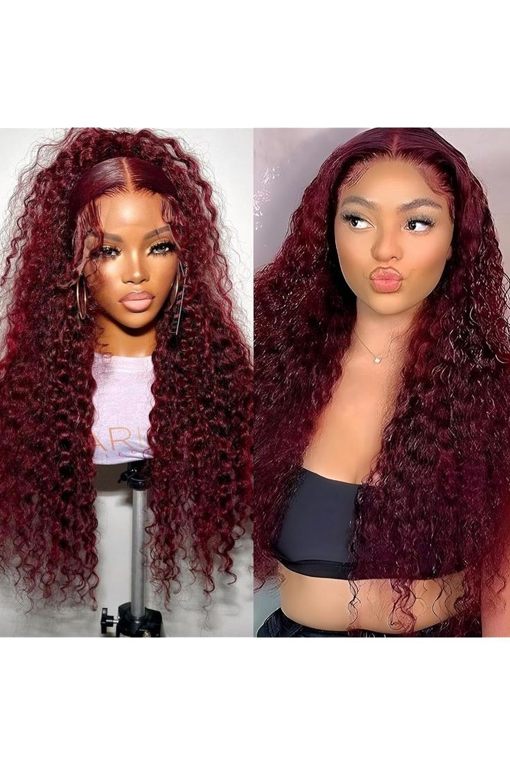 LB Burgundy Deep wave